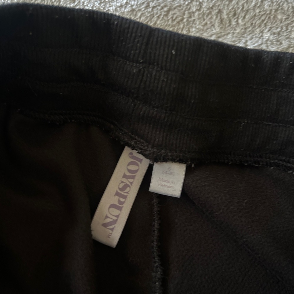 Joyspun pull on size S ribbed velour pants. Wide leg and wide stretch waist. - Picture 10 of 10